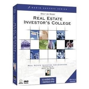 Dolf De Roos' Real Estate Investor's College: Real Estate Investing For Everyone (14 Audio And 1 DVD Success)' Real Estate Investor's College: Real Estate Investing for Everyone (14 Audio and 1 DVD Success)